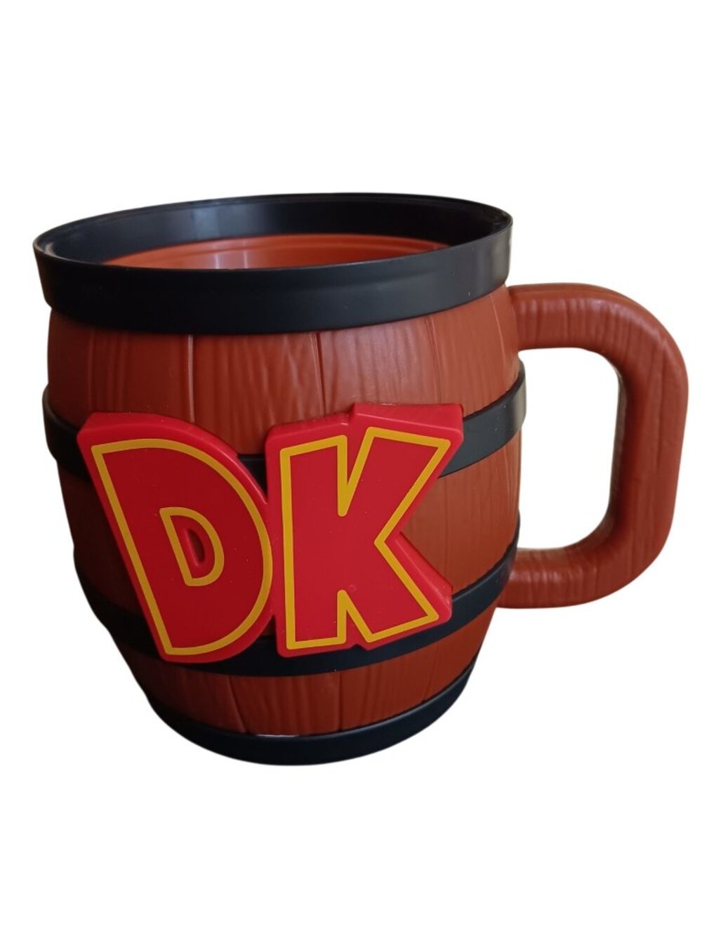 Donkey Kong Barrel Mug From Super Nintendo World - 4.5"Plastic Collectible Cup